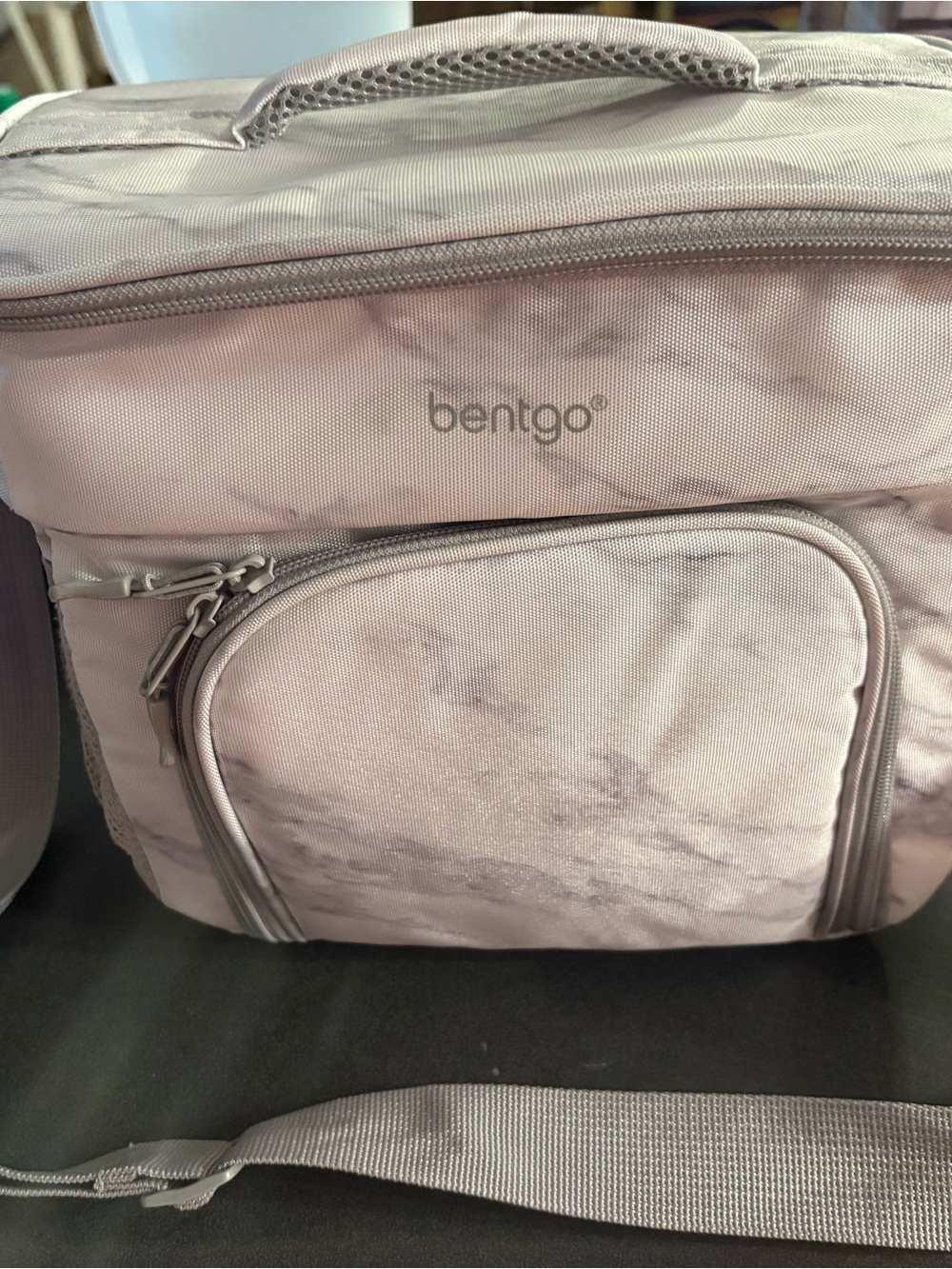 Women's Marble gray/white Bentgo Lunch Bag
